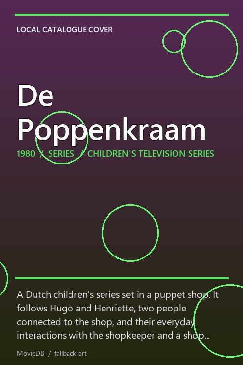 De Poppenkraam poster