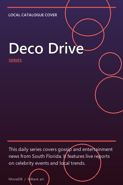 Deco Drive poster