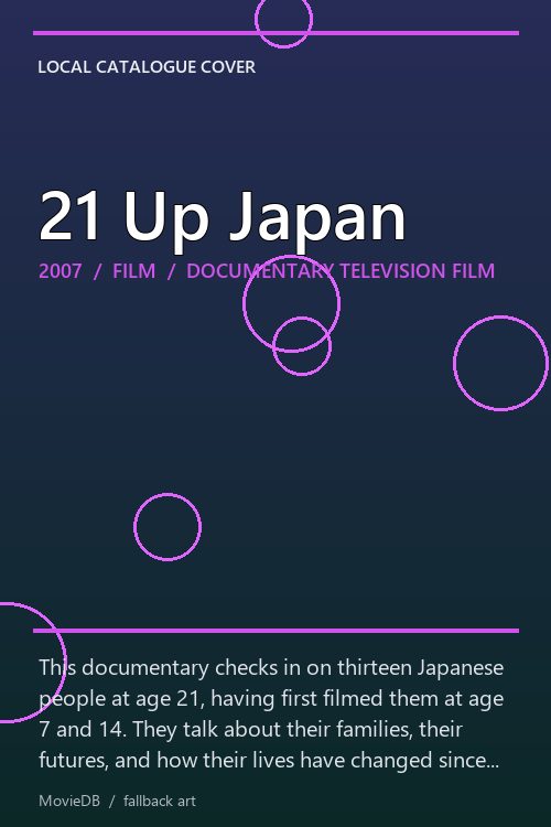 21 Up Japan poster