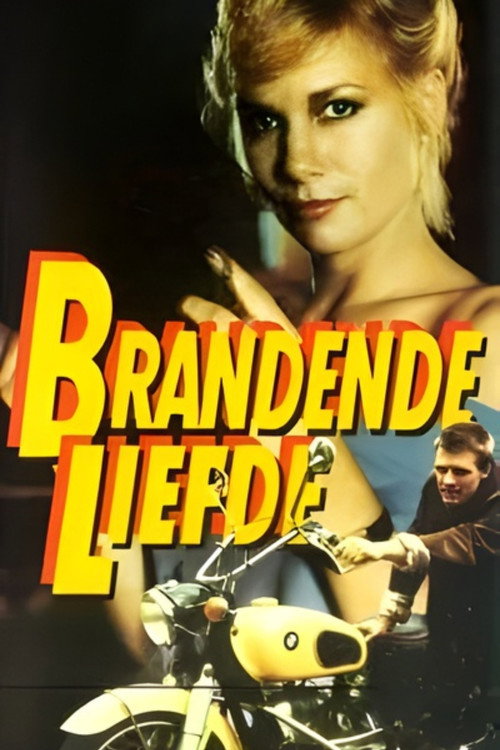 Brandende liefde poster