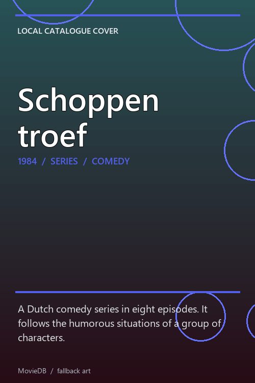 Schoppen troef poster
