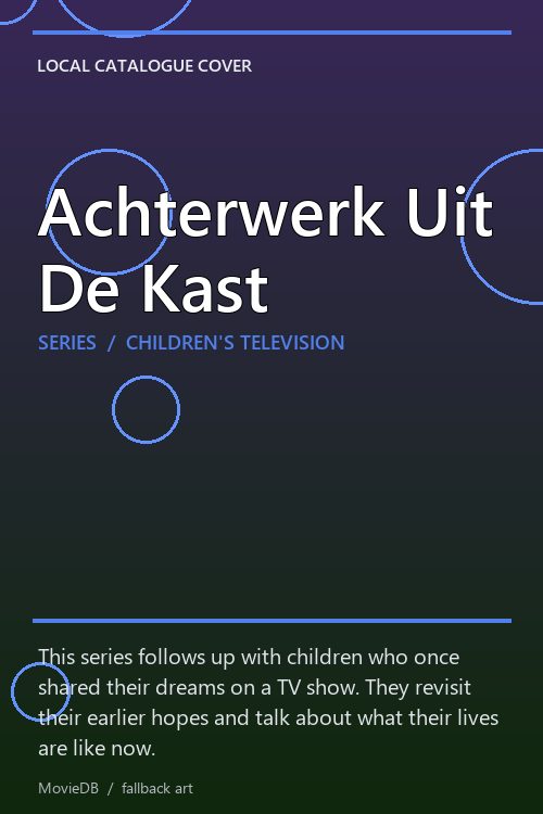 Achterwerk Uit De Kast poster