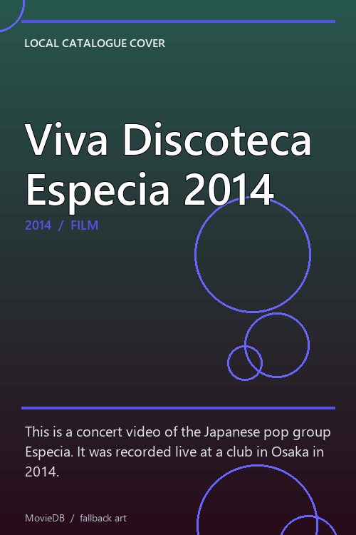 Viva Discoteca Especia 2014 poster