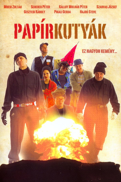Papírkutyák poster