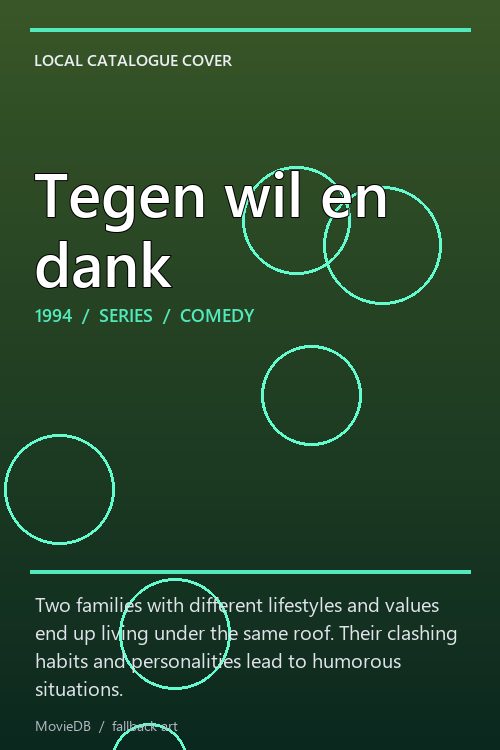 Tegen wil en dank poster