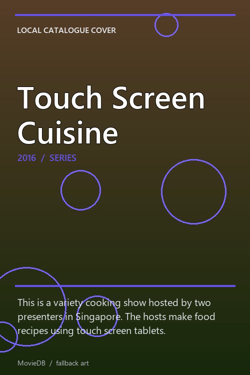 Touch Screen Cuisine poster