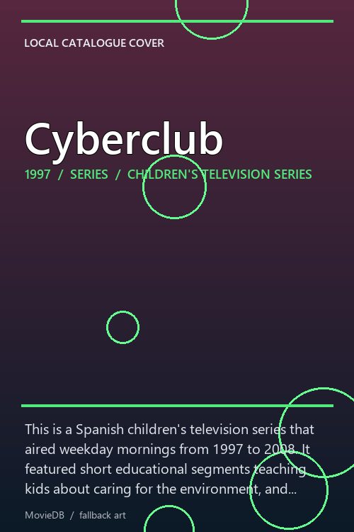 Cyberclub poster