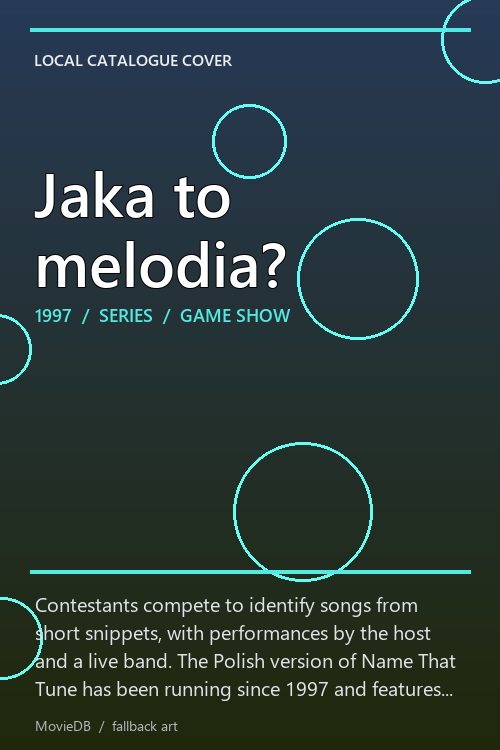 Jaka to melodia? poster