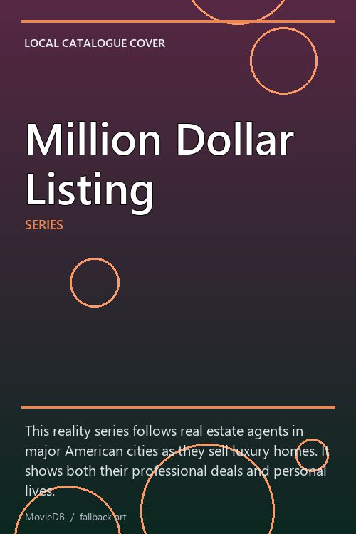 Million Dollar Listing poster