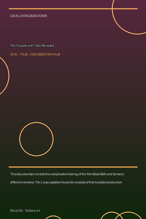 The Trouble with Titan Revisited poster
