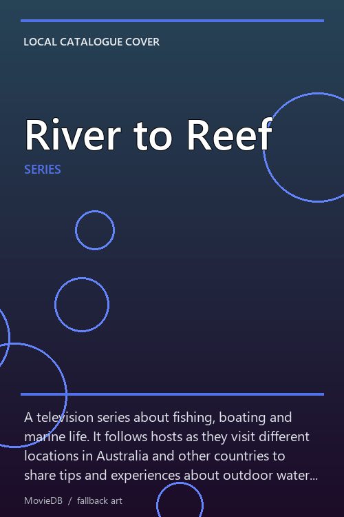 River to Reef poster
