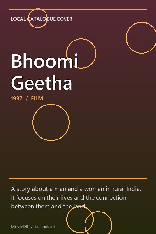 Bhoomi Geetha poster