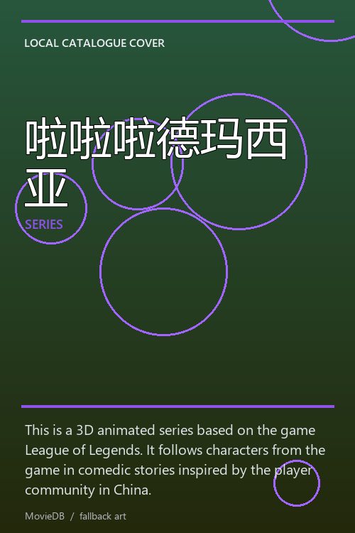 啦啦啦德玛西亚 poster