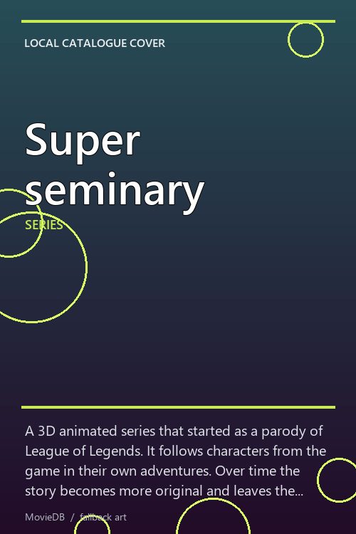 Super seminary poster