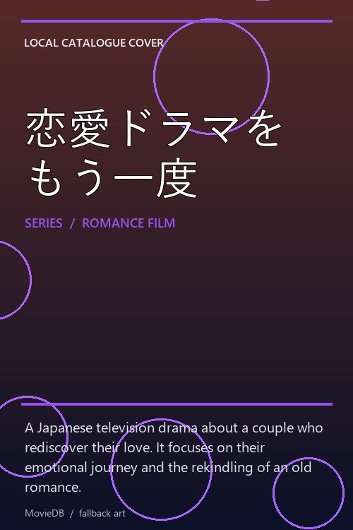 恋愛ドラマをもう一度 poster