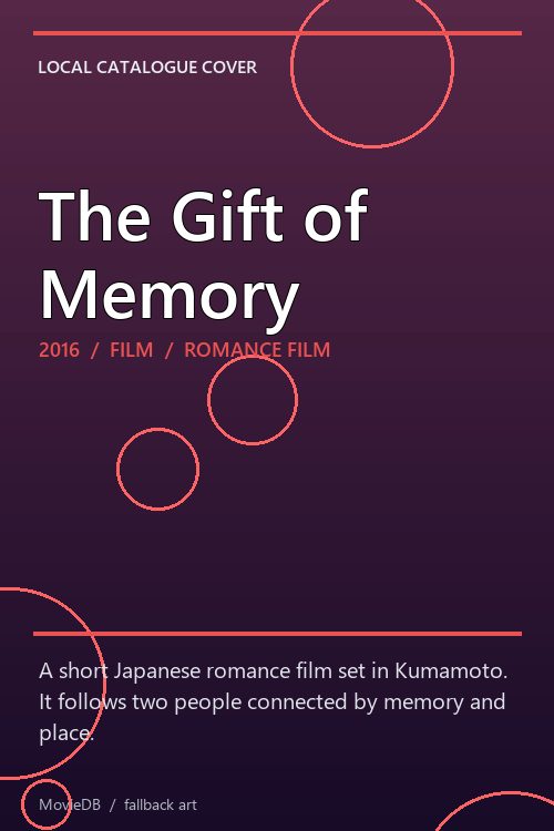 The Gift of Memory poster