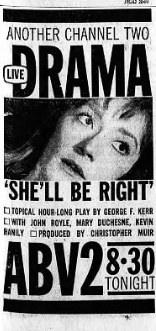 She'll Be Right poster