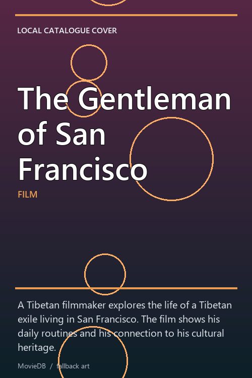 The Gentleman of San Francisco poster