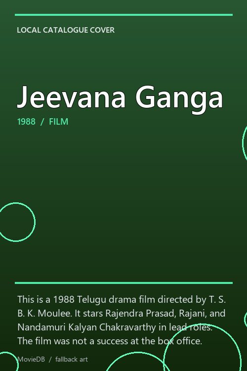 Jeevana Ganga poster
