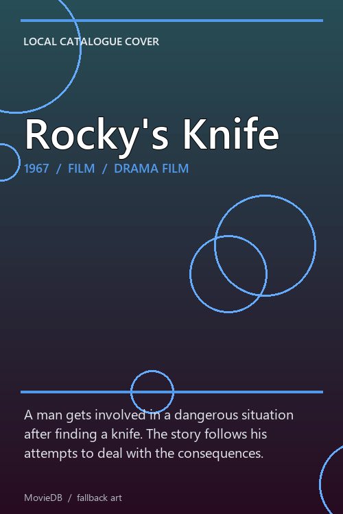 Rocky's Knife poster