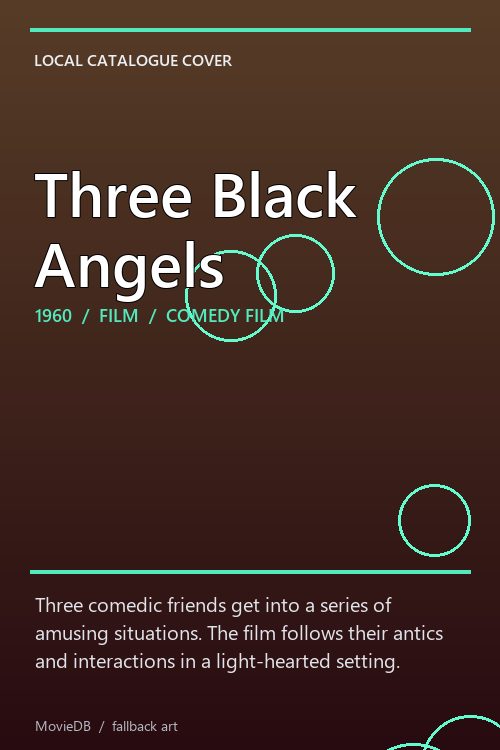 Three Black Angels poster