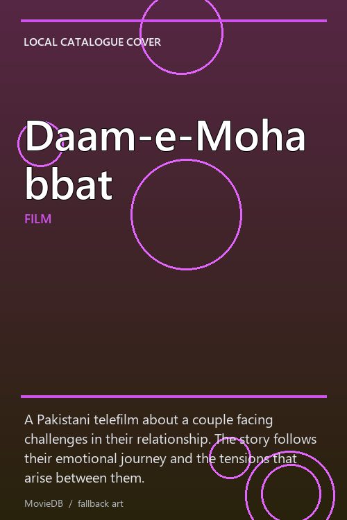Daam-e-Mohabbat poster