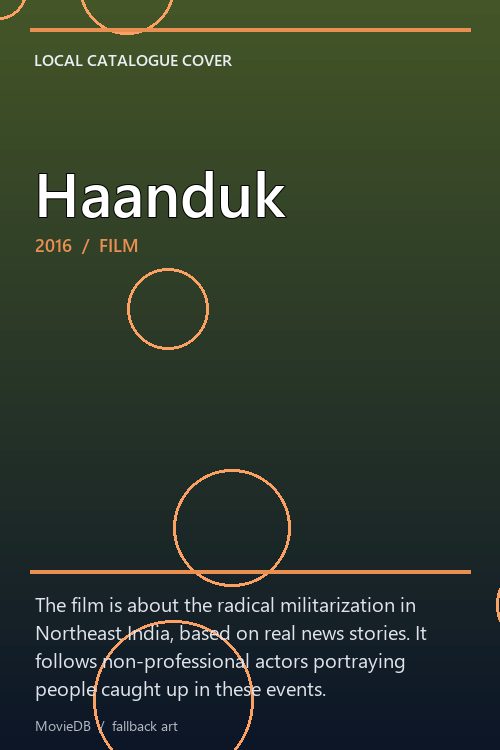 Haanduk poster