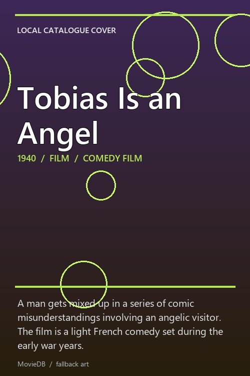Tobias Is an Angel poster