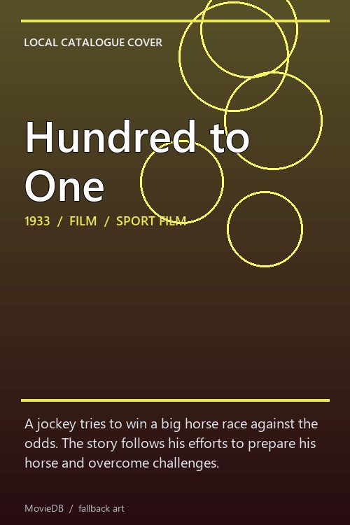 Hundred to One poster