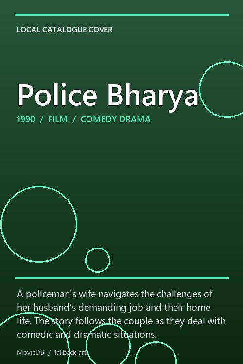 Police Bharya poster