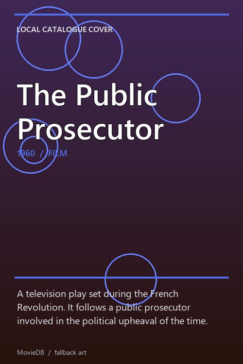 The Public Prosecutor poster