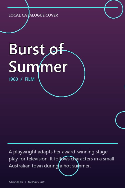 Burst of Summer poster