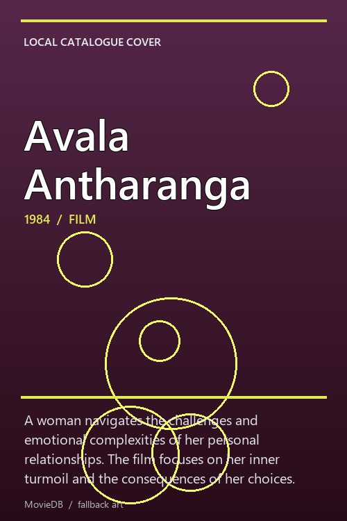Avala Antharanga poster