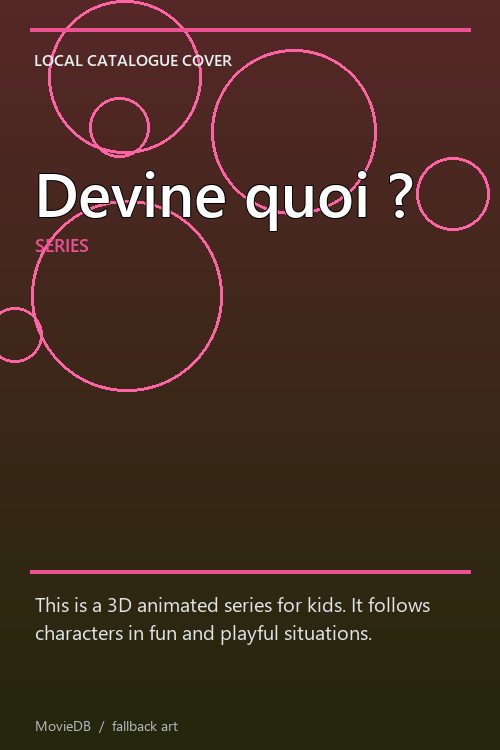 Devine quoi ? poster