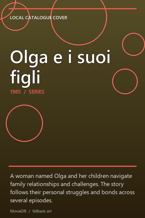 Olga e i suoi figli poster