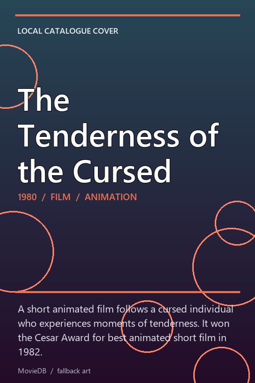 The Tenderness of the Cursed poster