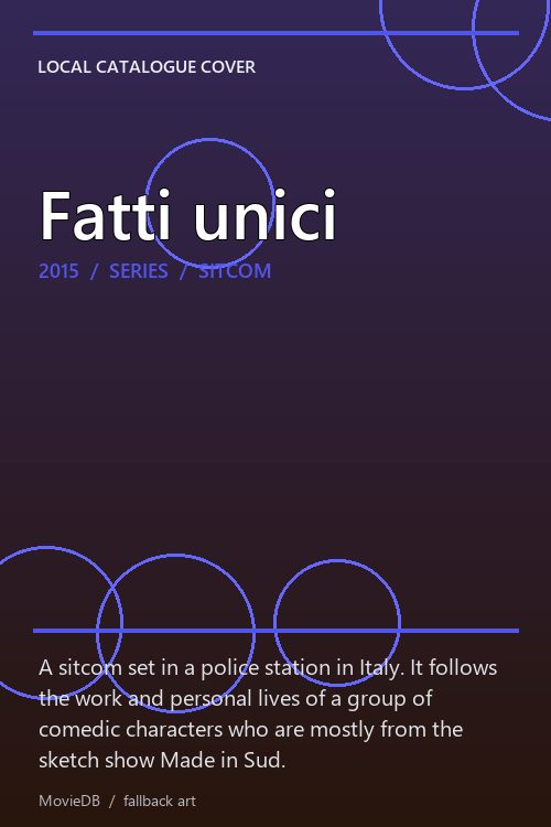 Fatti unici poster
