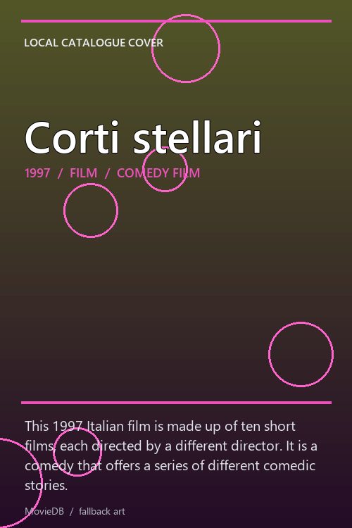Corti stellari poster