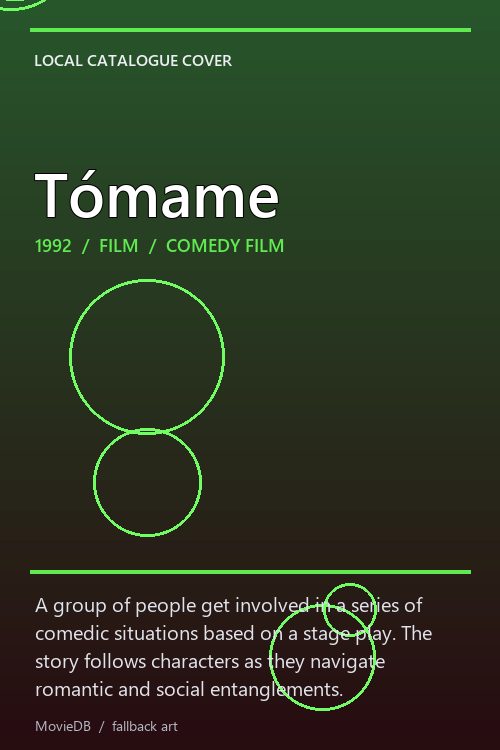 Tómame poster
