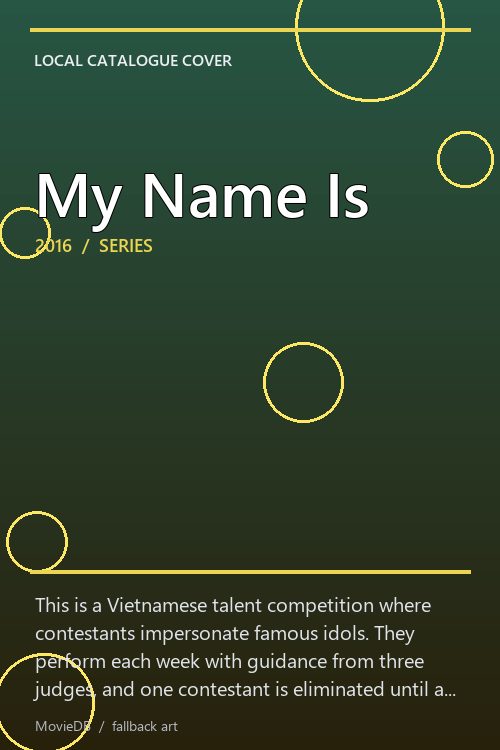 My Name Is poster
