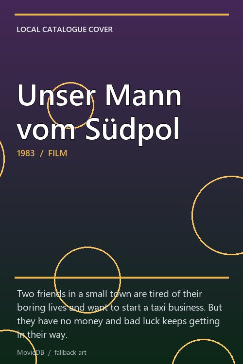 Unser Mann vom Südpol poster