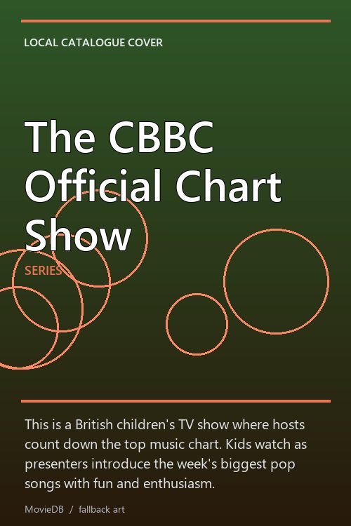 The CBBC Official Chart Show poster