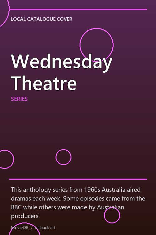 Wednesday Theatre poster