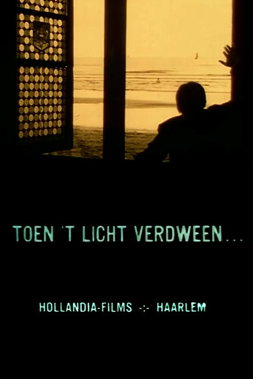 Toen 't licht verdween poster
