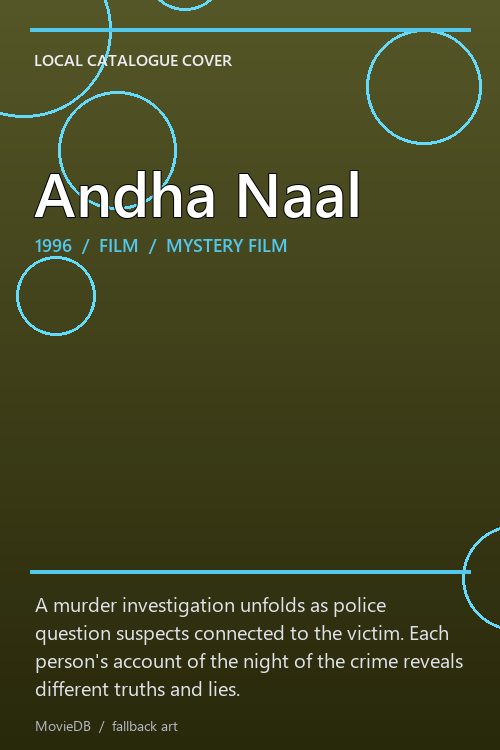 Andha Naal poster