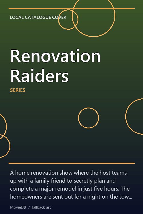 Renovation Raiders poster