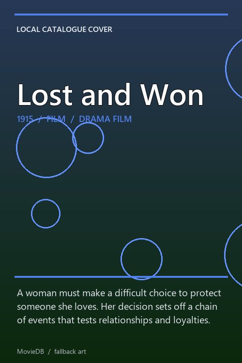 Lost and Won poster