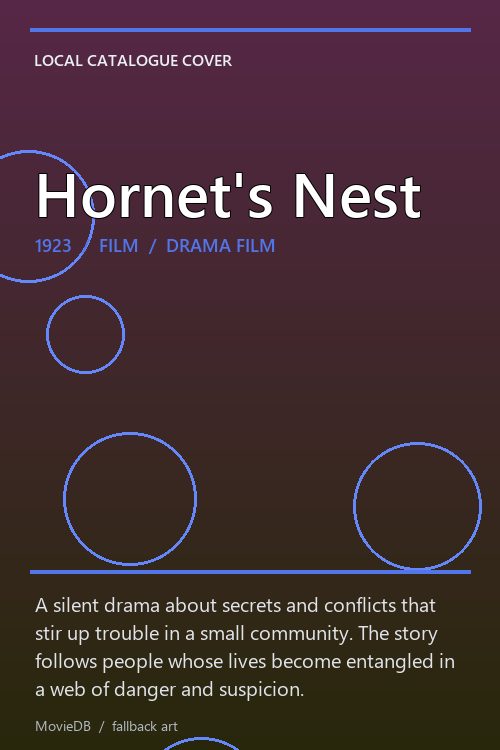 Hornet's Nest poster