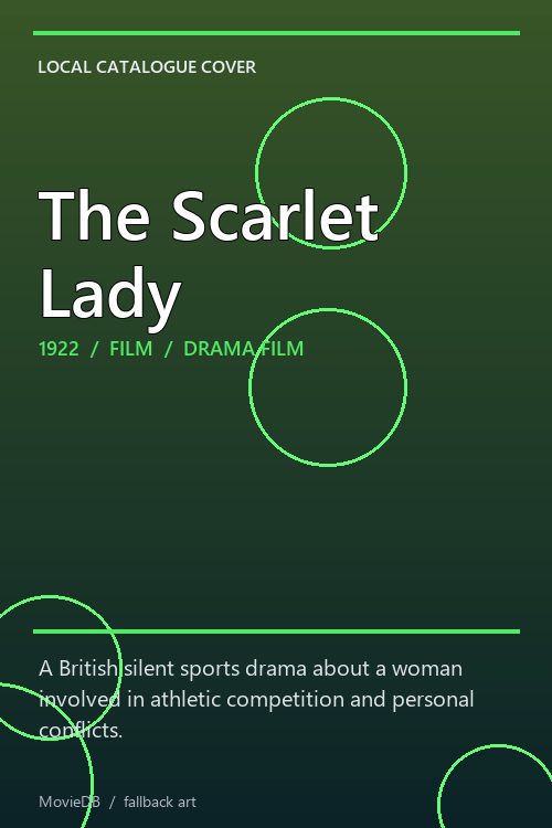 The Scarlet Lady poster