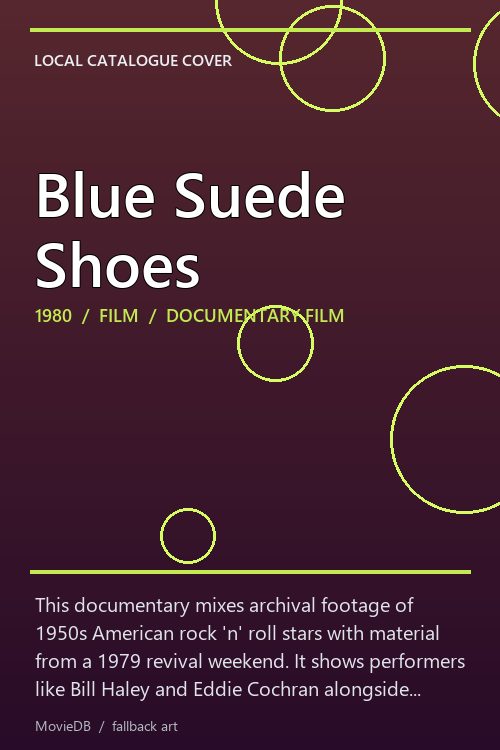Blue Suede Shoes poster